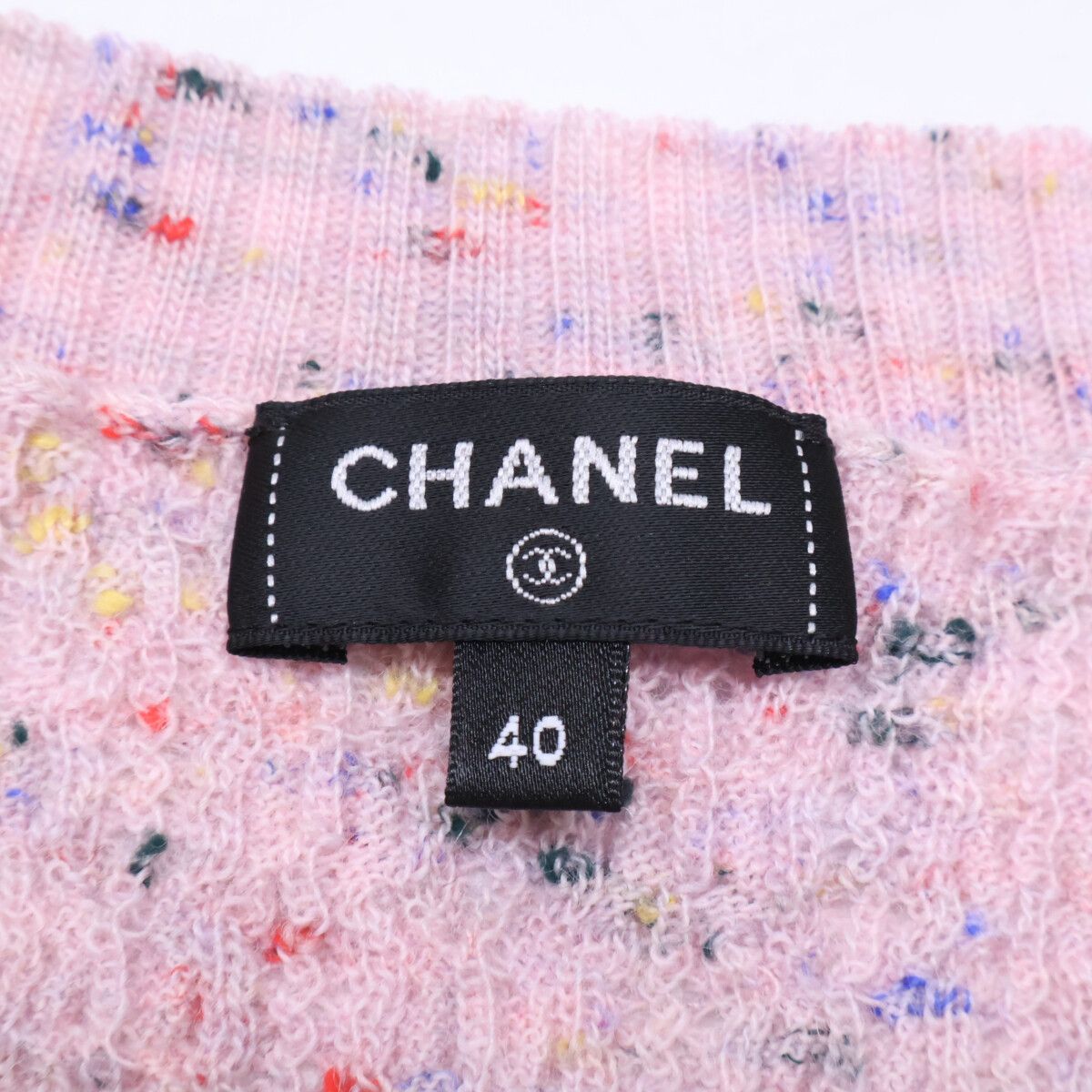 Chanel Leaf Plate Knit 40 Sweater — view 4