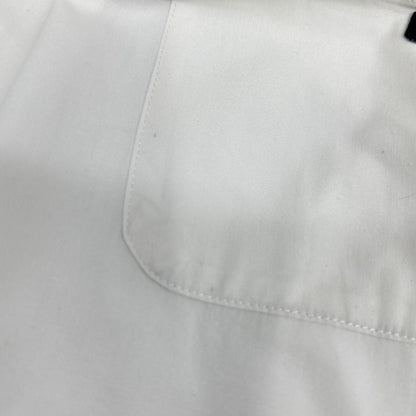 Miu Miu White Logo Shirt 40 — view 7