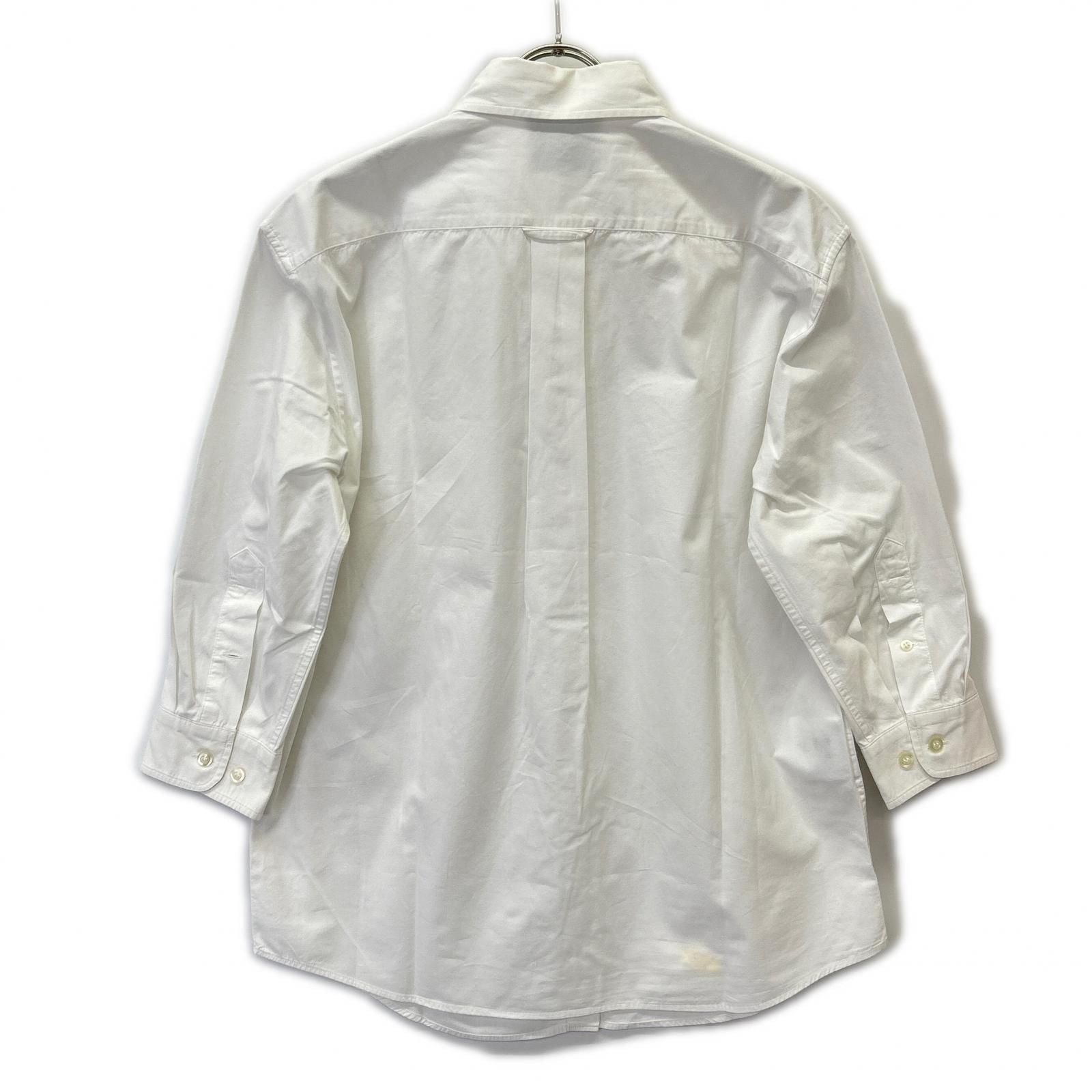 Miu Miu White Logo Shirt 40 — view 2