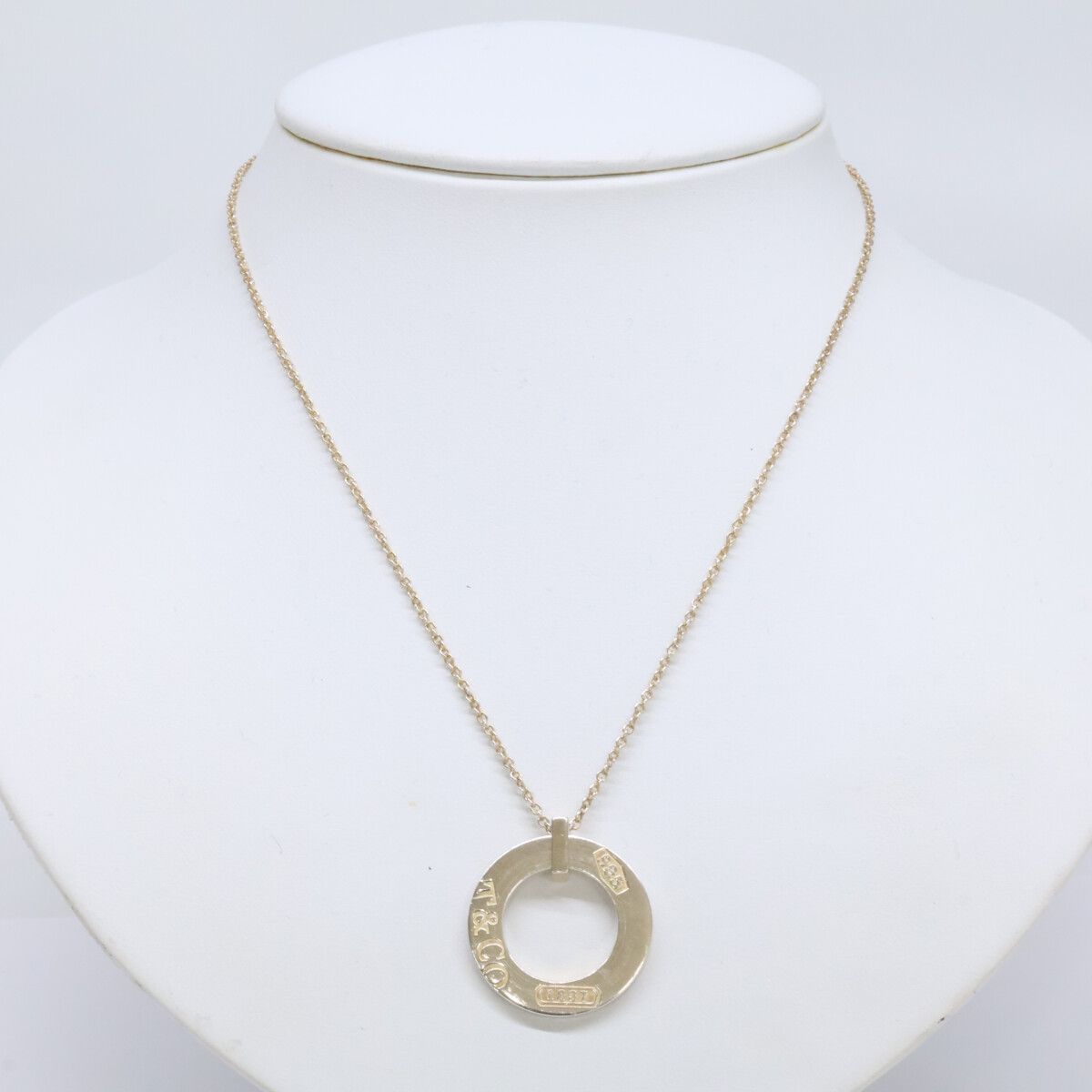 Tiffany & Co 925 Montage Circle Pendant — view 9