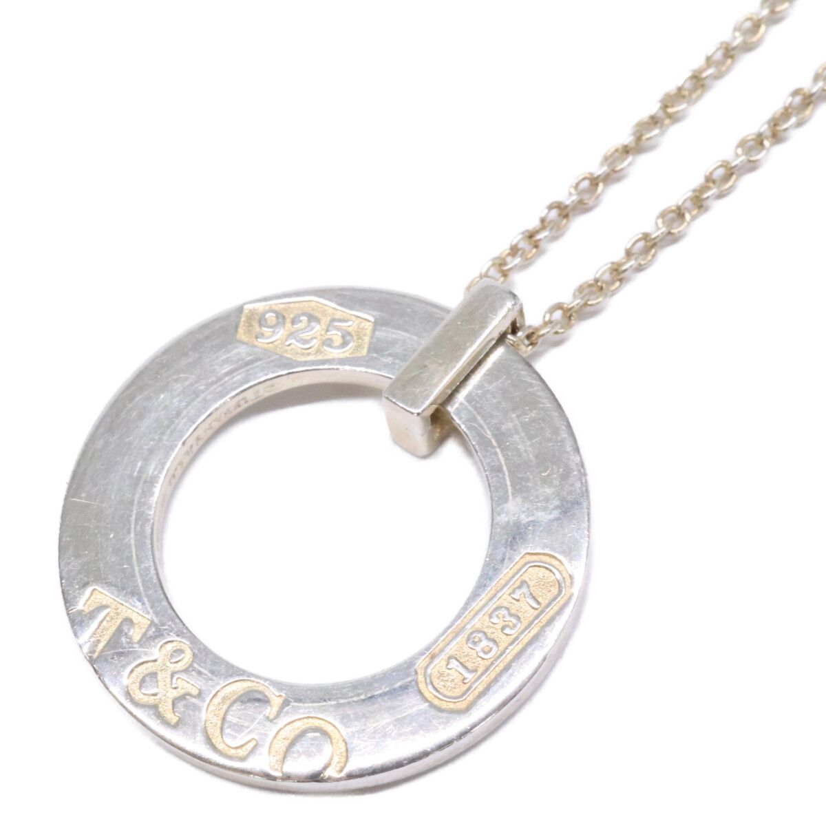 Tiffany & Co 925 Montage Circle Pendant