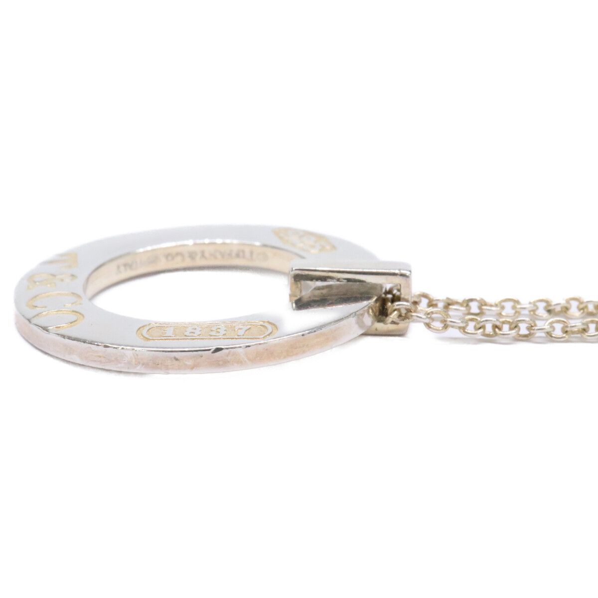Tiffany & Co 925 Montage Circle Pendant — view 3