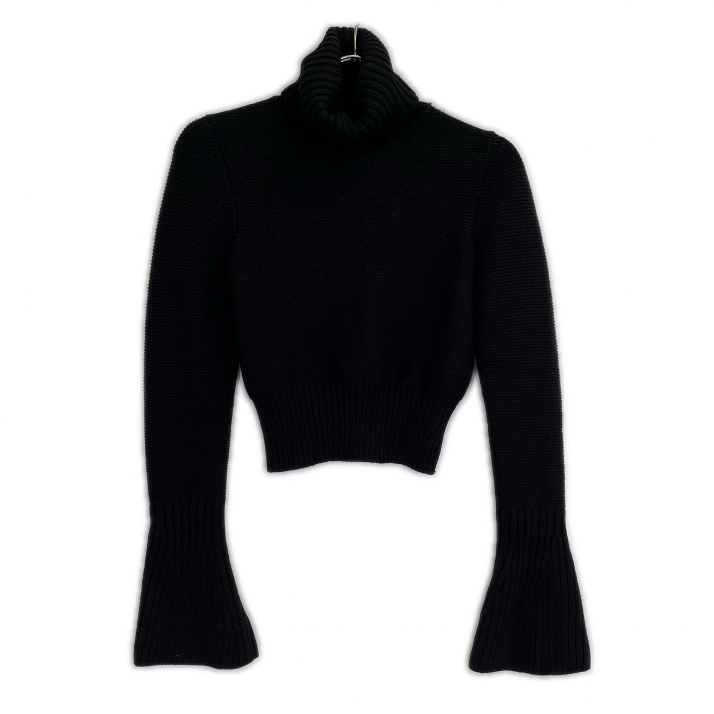 Fendi Black Wool Knit Set 38 — view 2