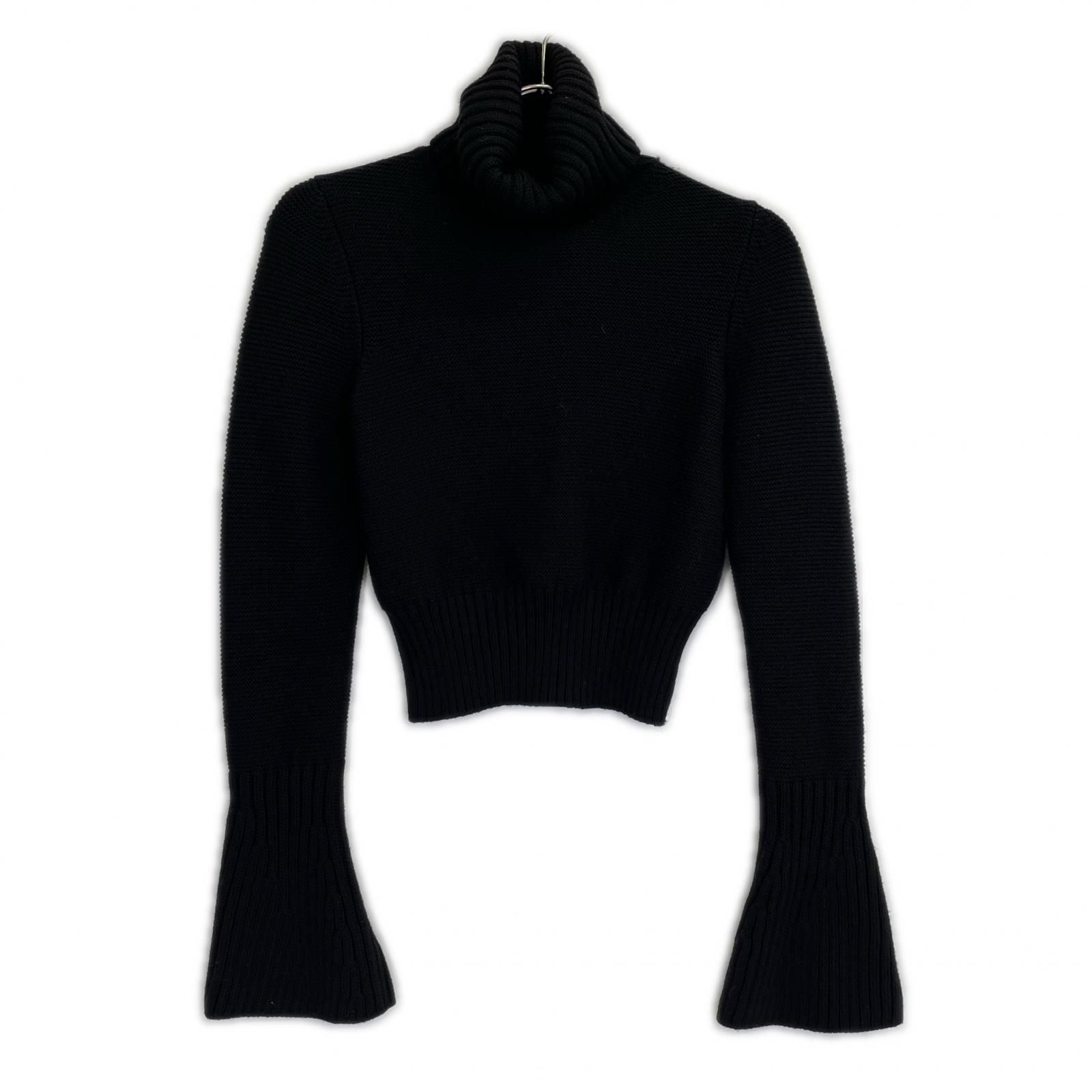 Fendi Black Wool Knit Set 38 — view 2