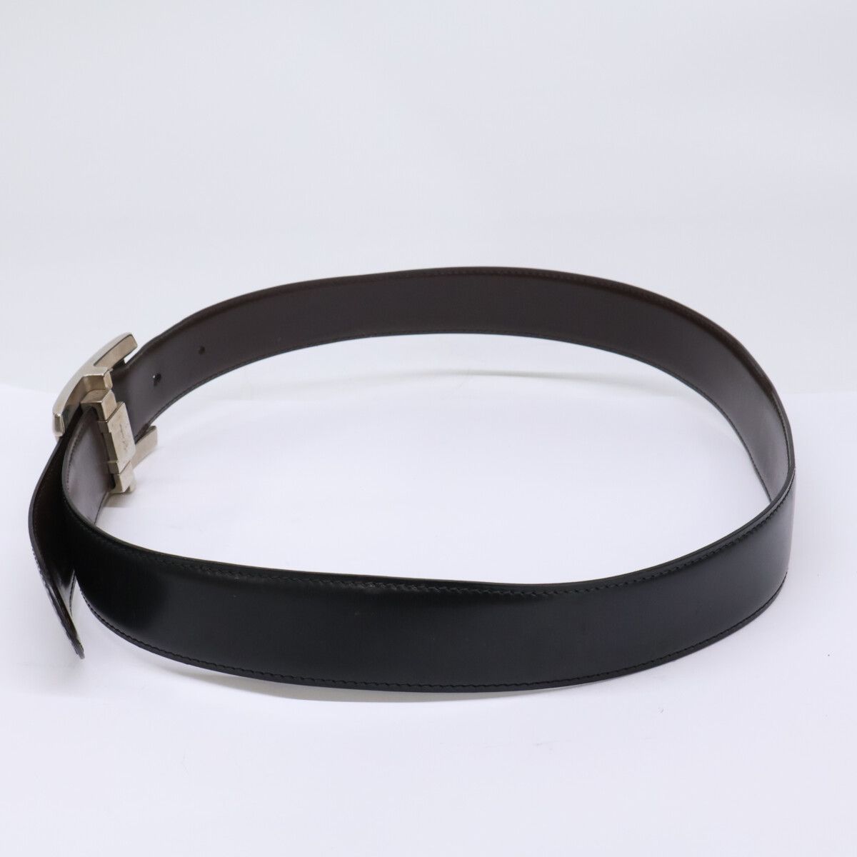 Cartier Tank Reversible Leather Belt — view 2