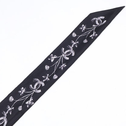 Chanel Silk Slim Bandeau Scarf — view 7