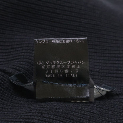 Gucci .21979 Sherry Line Cashmere Silk Knit Hat XL — view 9
