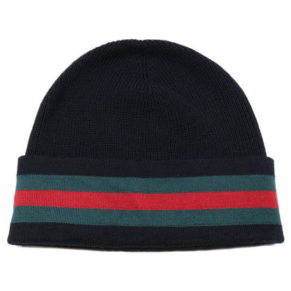 Gucci .21979 Sherry Line Cashmere Silk Knit Hat XL