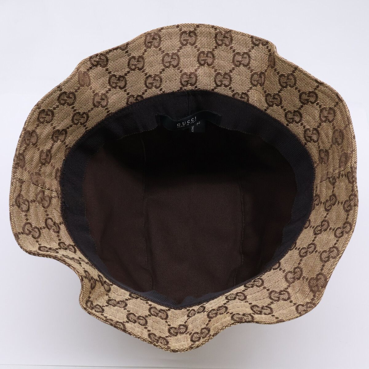 Gucci Sherry Line GG Canvas Bucket Hat XL — view 6