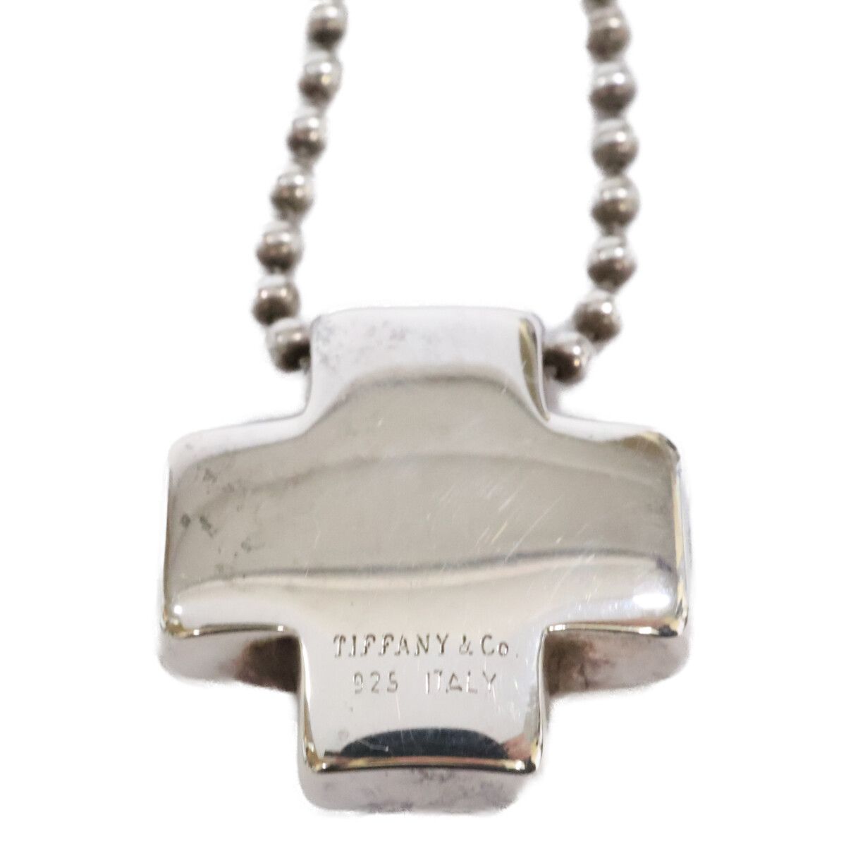 Tiffany & Co 925 Roman Cross Necklace — view 5