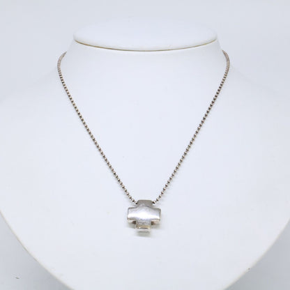 Tiffany & Co 925 Roman Cross Necklace — view 8
