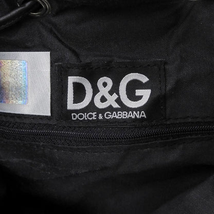 Dolce & Gabbana D&G Fur Logo Backpack Black — view 6