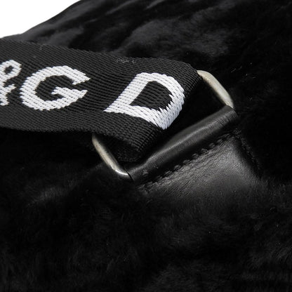 Dolce & Gabbana D&G Fur Logo Backpack Black — view 8