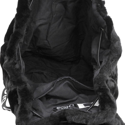 Dolce & Gabbana D&G Fur Logo Backpack Black — view 5