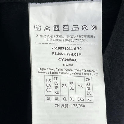 Max Mara S Maxmara Black the Cube Logo Print T-Shirt XL — view 4