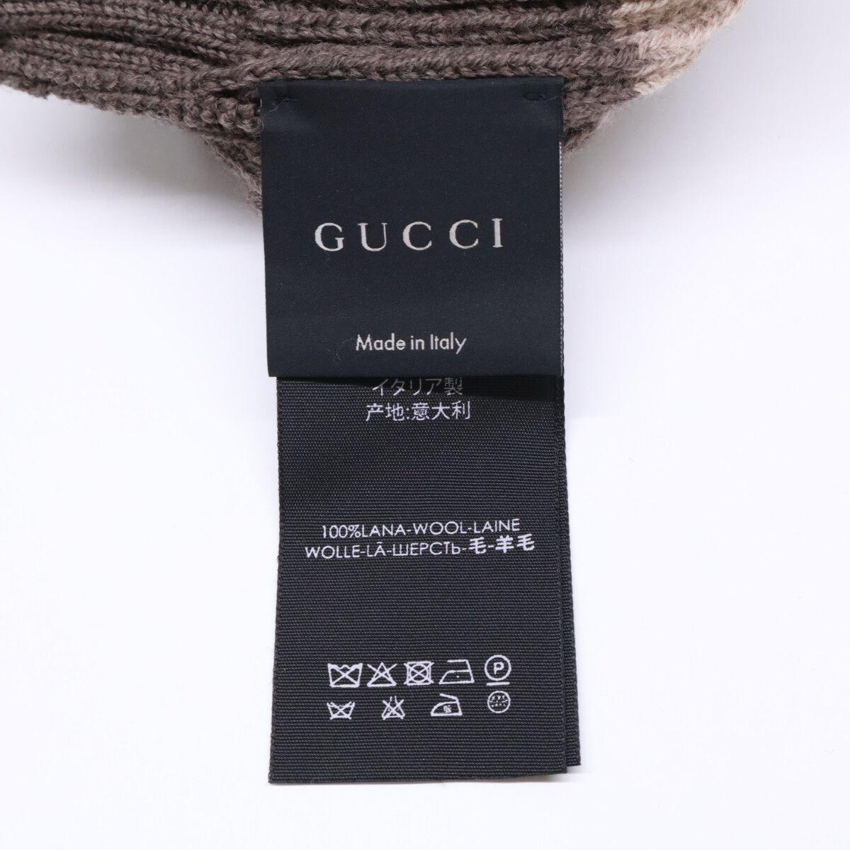 Gucci Wool Beanie Knit Hat 24 cm — view 5