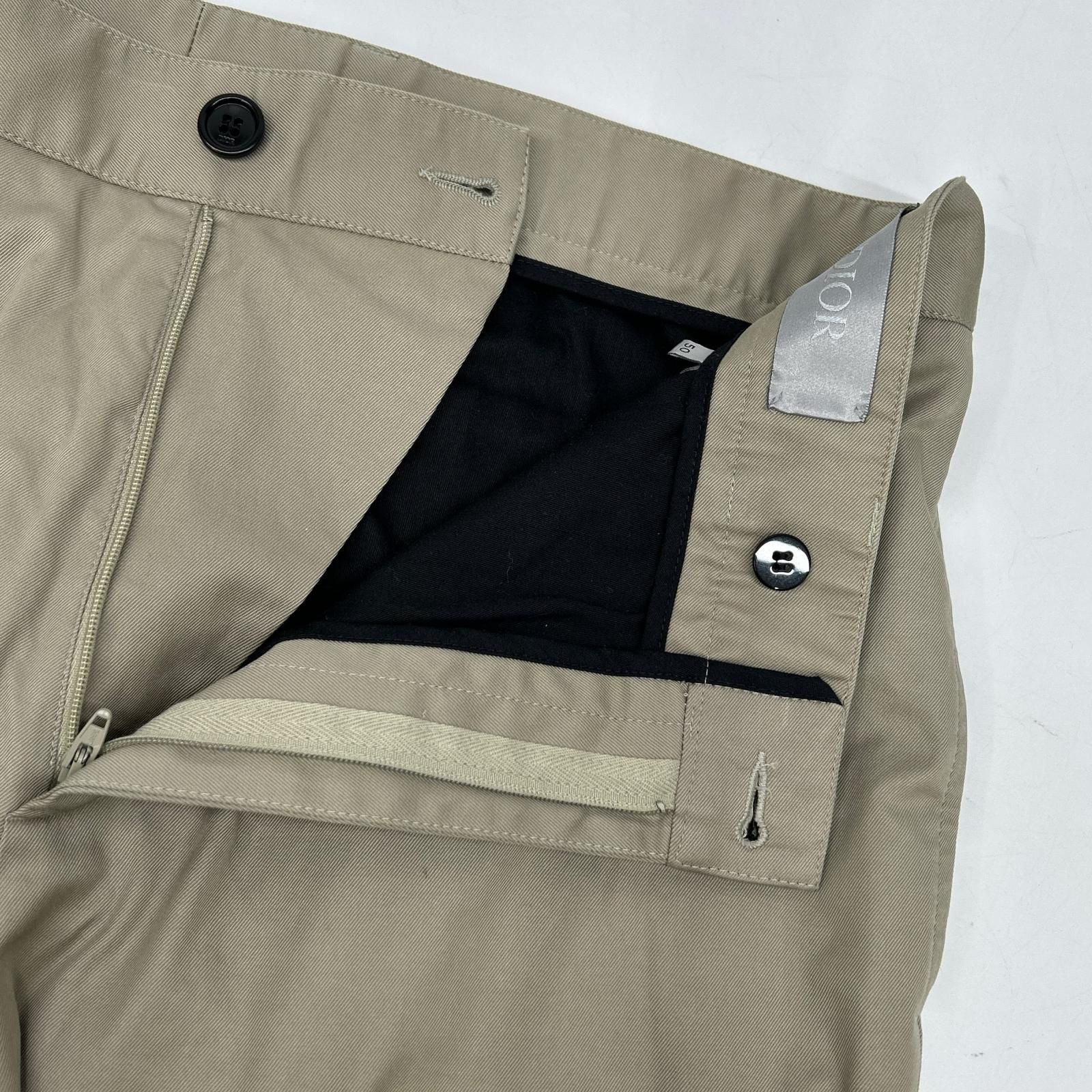 Dior Khaki Cotton Pants 50 — view 5