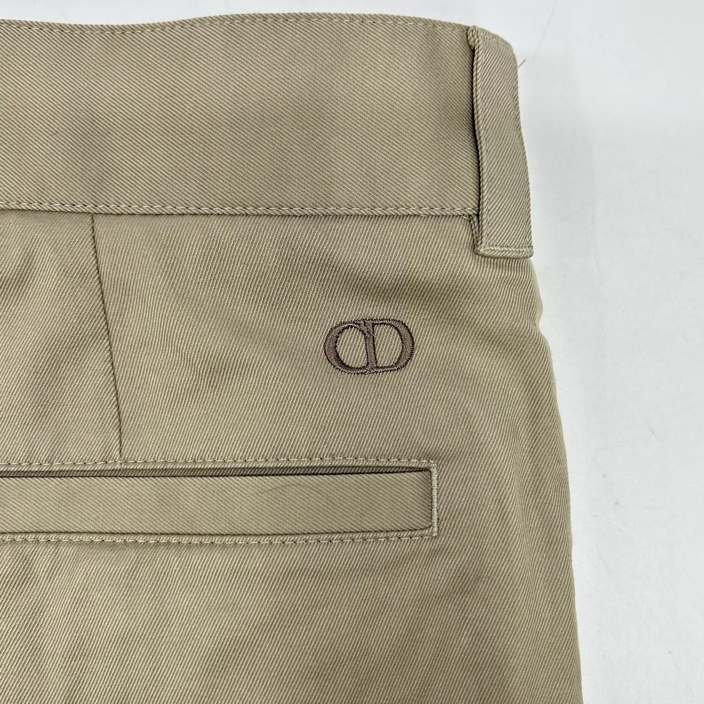 Dior Khaki Cotton Pants 50 — view 6