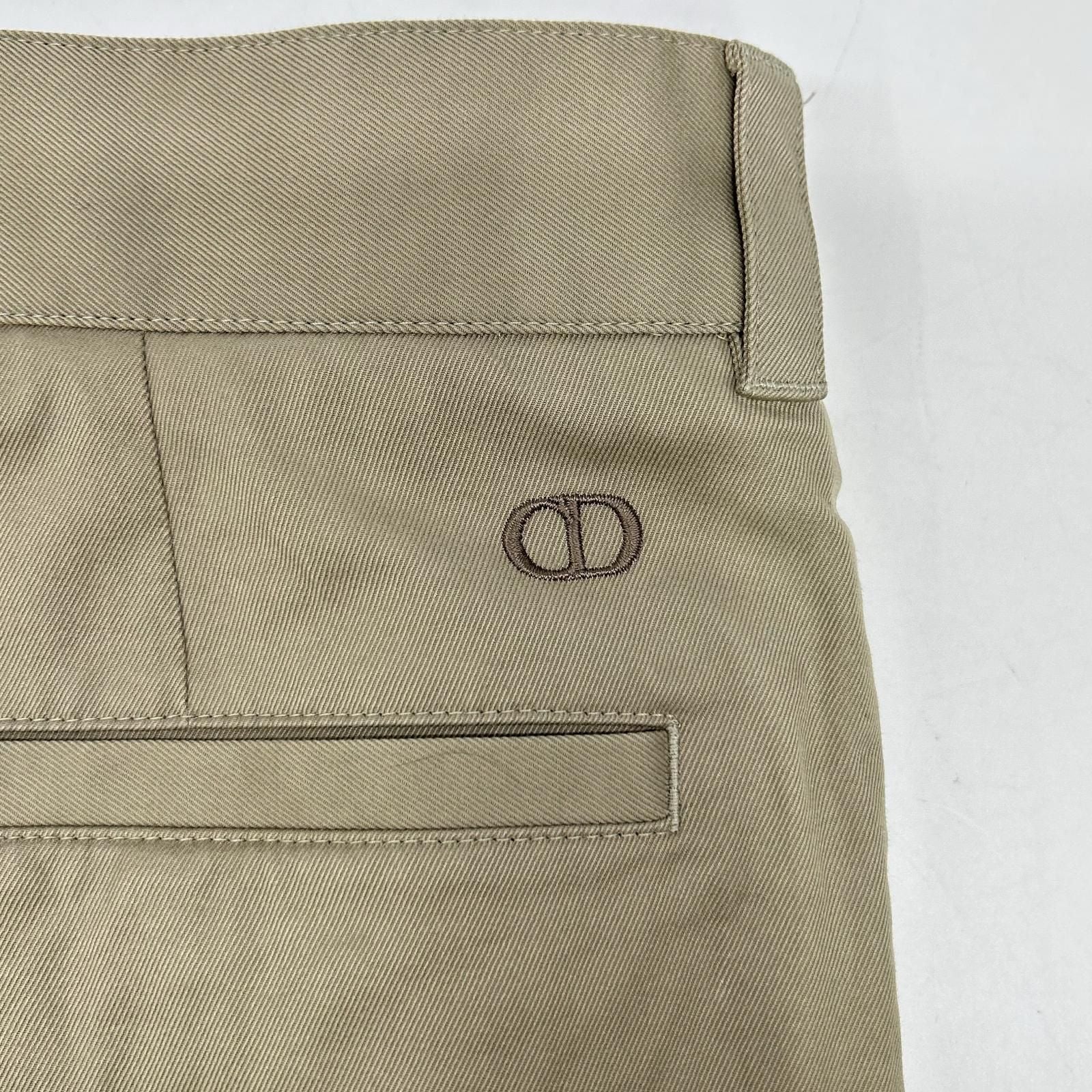 Dior Khaki Cotton Pants 50 — view 6