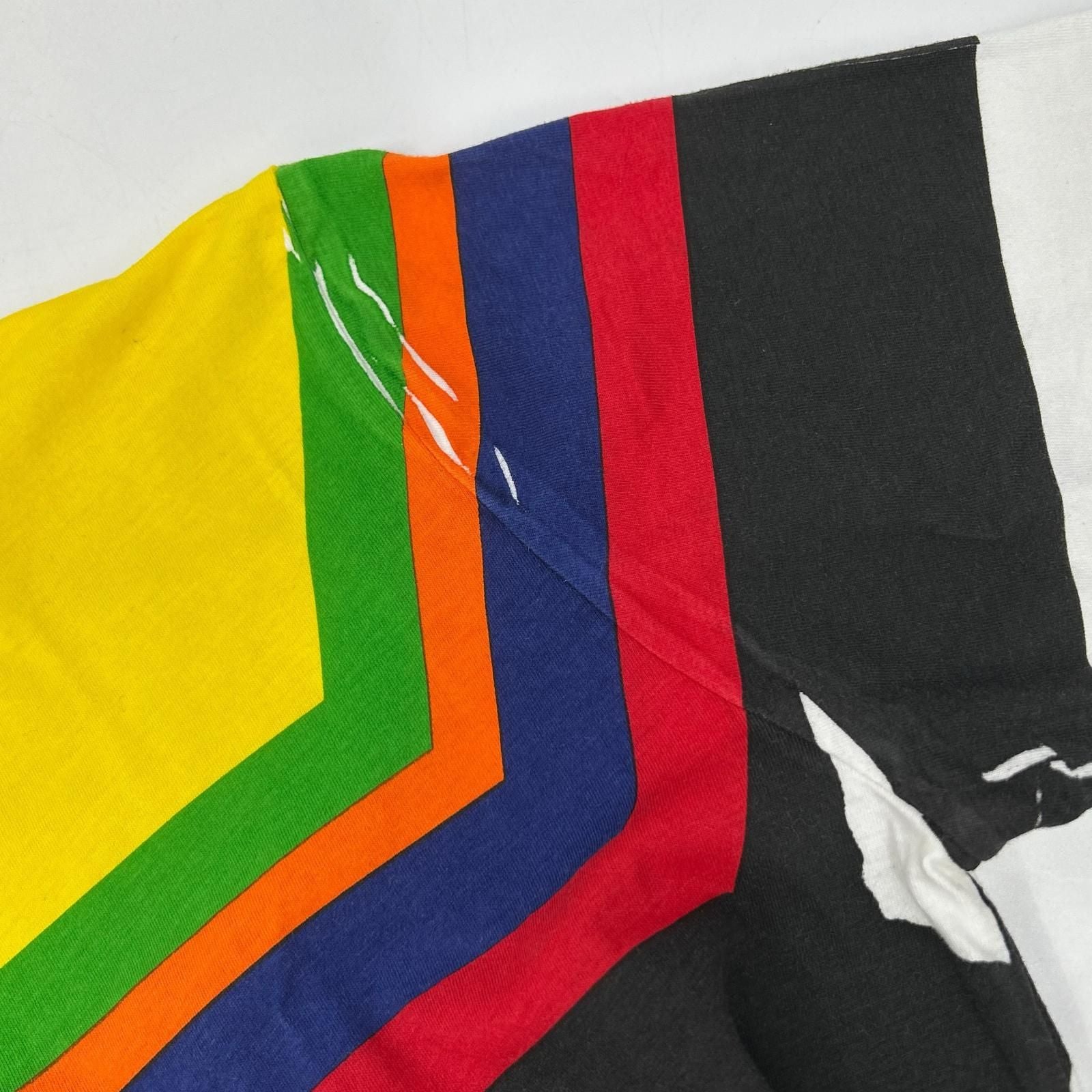 Prada Multicolor Cotton Border T-Shirt — view 8