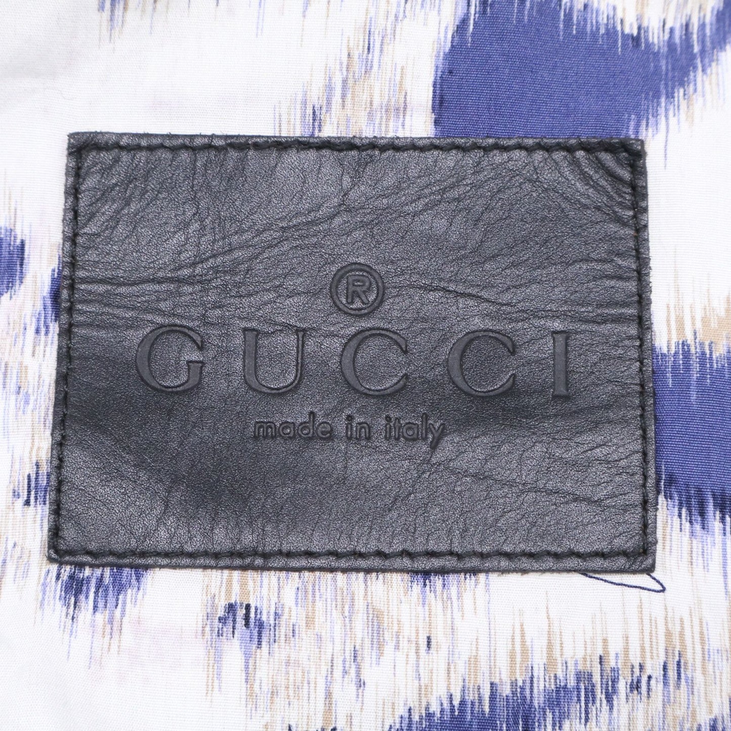 Gucci Floral Lining Denim Jacket — view 4