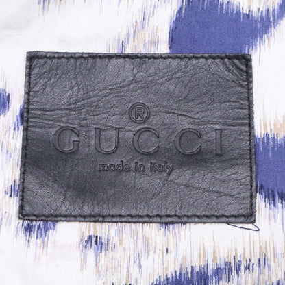 Gucci Floral Lining Denim Jacket — view 4