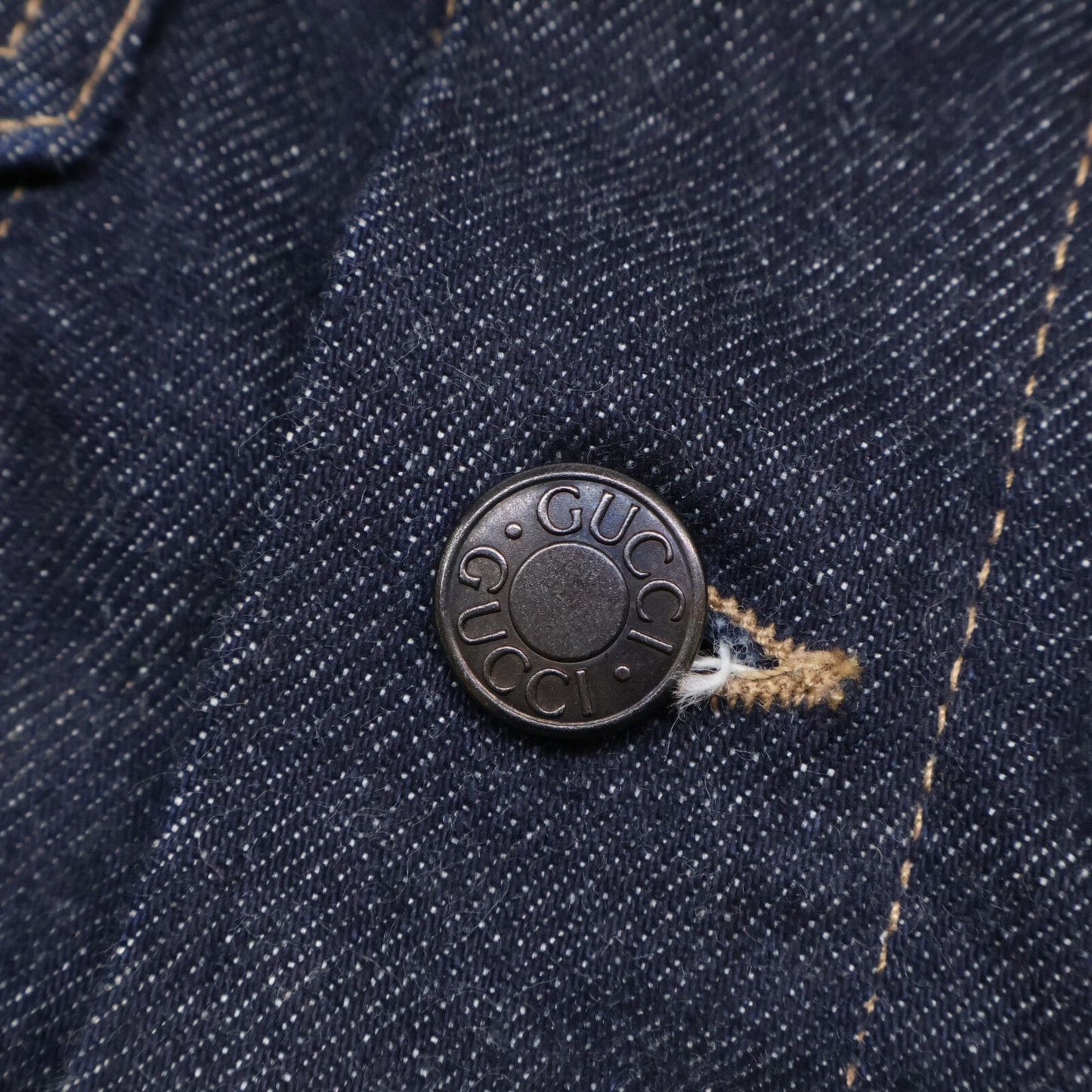 Gucci Floral Lining Denim Jacket — view 6