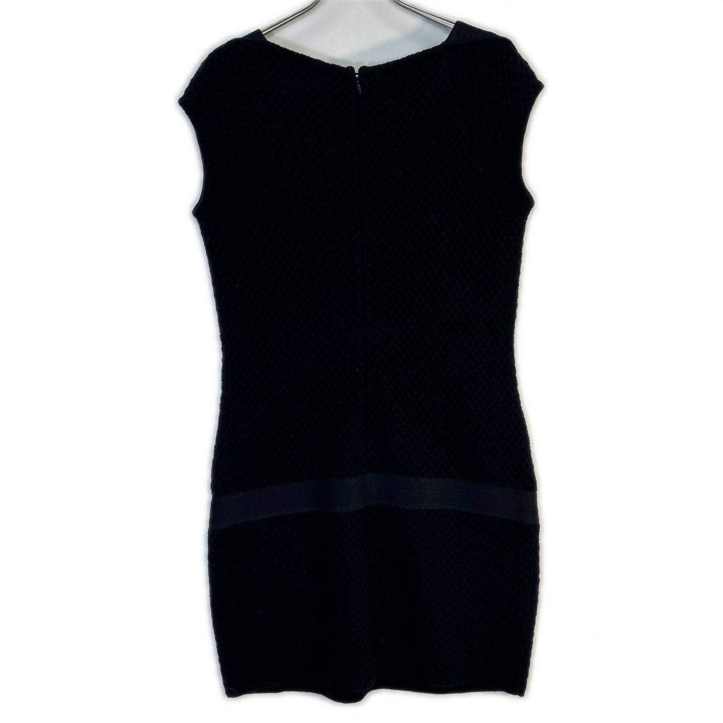 Chanel CC Logo Waffle Sleeveless Dress — view 2