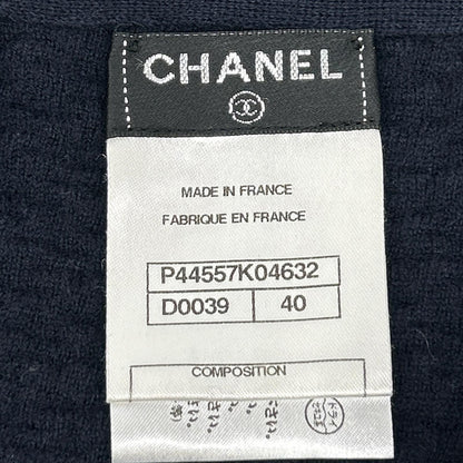Chanel CC Logo Waffle Sleeveless Dress — view 3