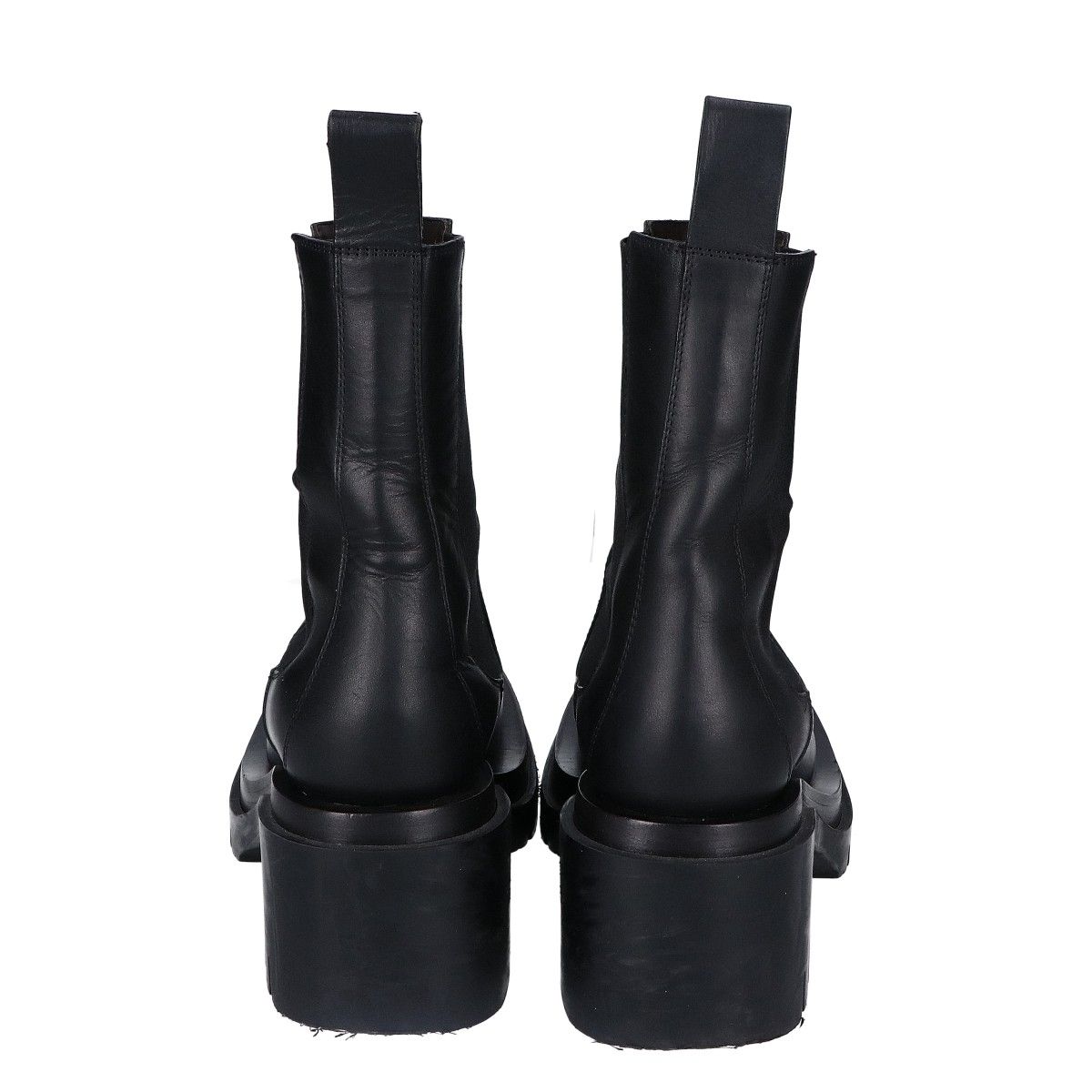 Bottega Veneta Black Lug Chelsea Boots — view 3