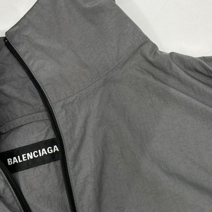 Balenciaga Zip UP Logo Jacket Print Nylon 44 — view 8