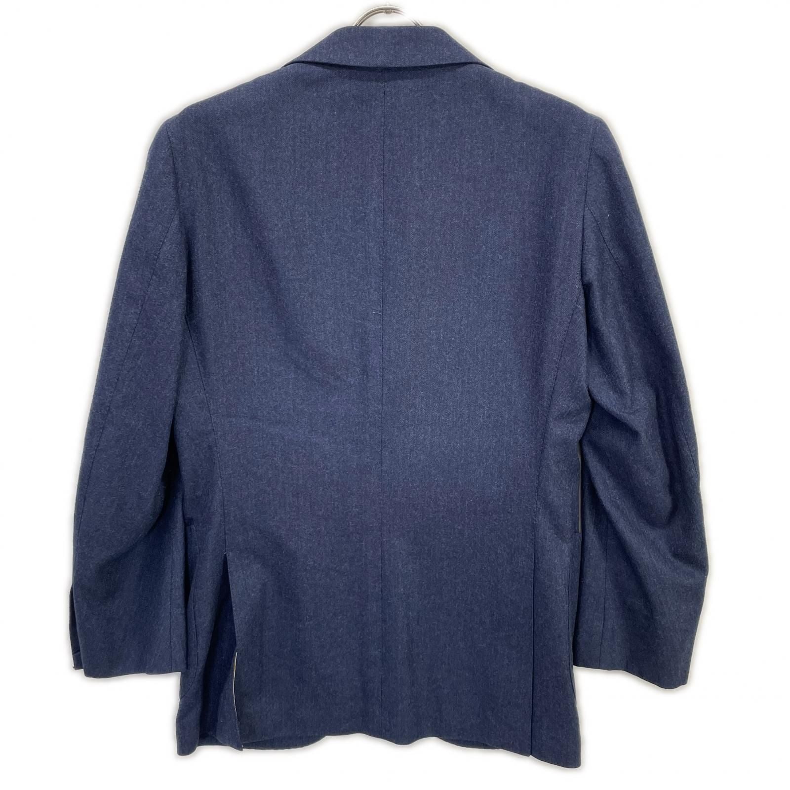Loro Piana Tomorrowland Navy Wool Cashmere Jacket 46 — view 2