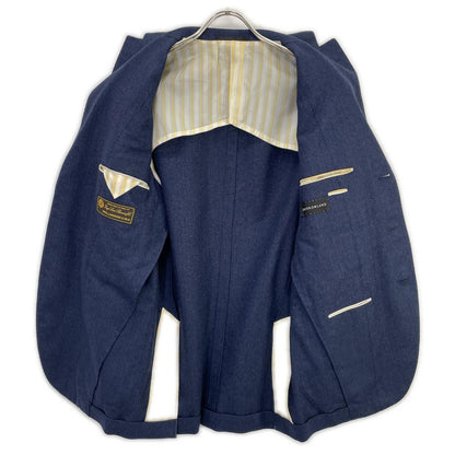 Loro Piana Tomorrowland Navy Wool Cashmere Jacket 46 — view 3