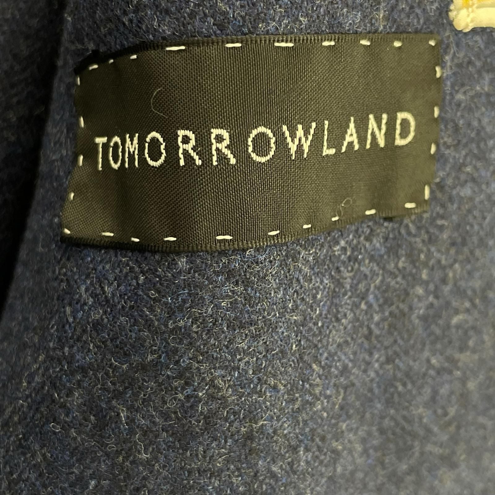 Loro Piana Tomorrowland Navy Wool Cashmere Jacket 46 — view 4