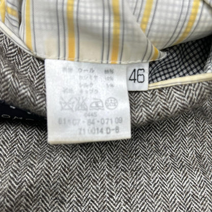 Loro Piana Tomorrowland Brown Urukashimiya Silk Jacket 46 — view 4
