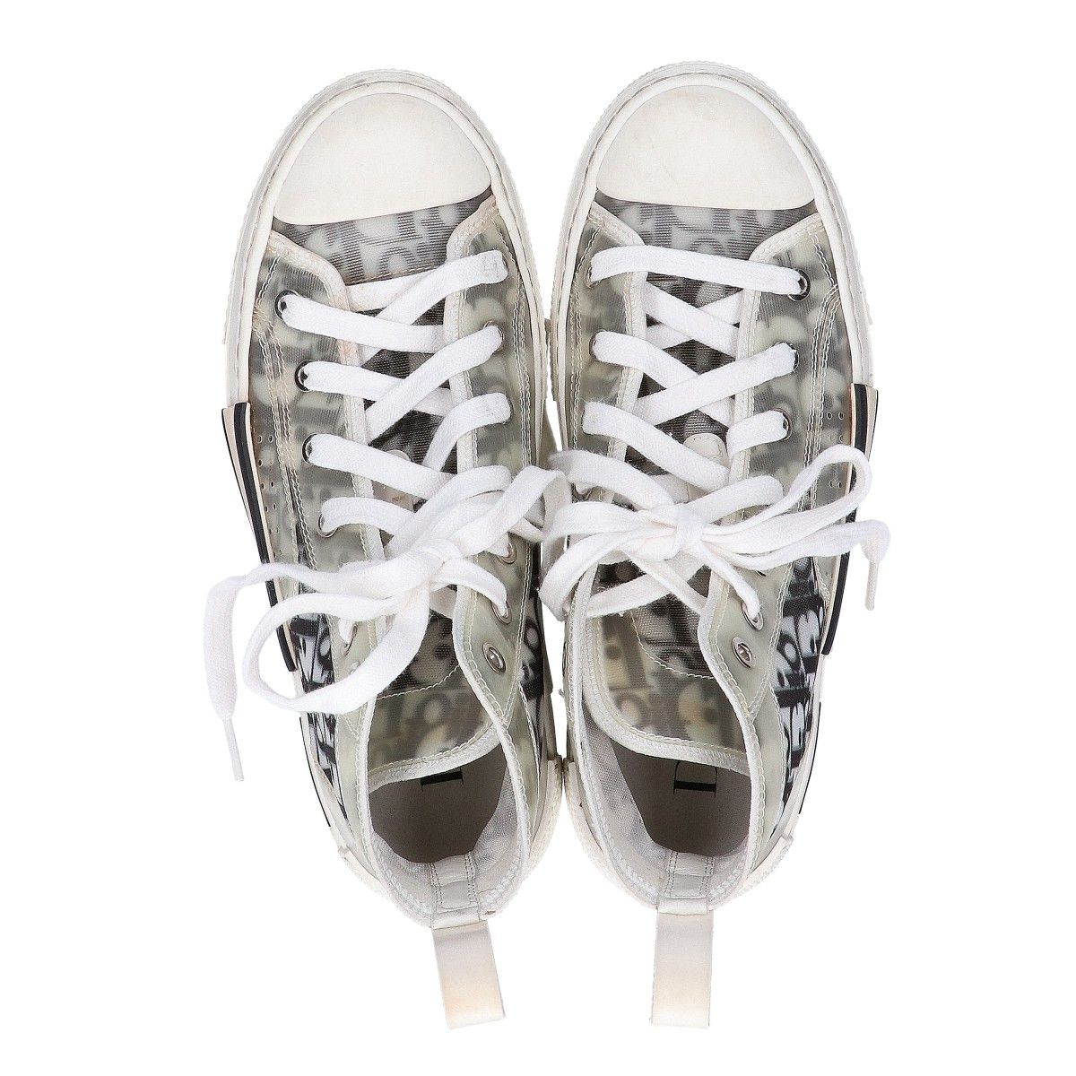 Dior Oblique High Top Sneakers — view 5