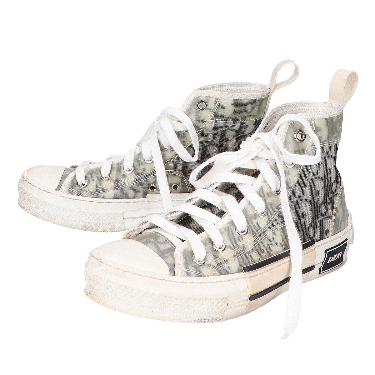 Dior Oblique High Top Sneakers