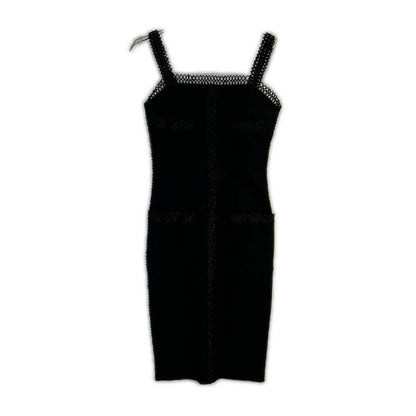 Chanel Raffia Pocket Sleeveless Dress