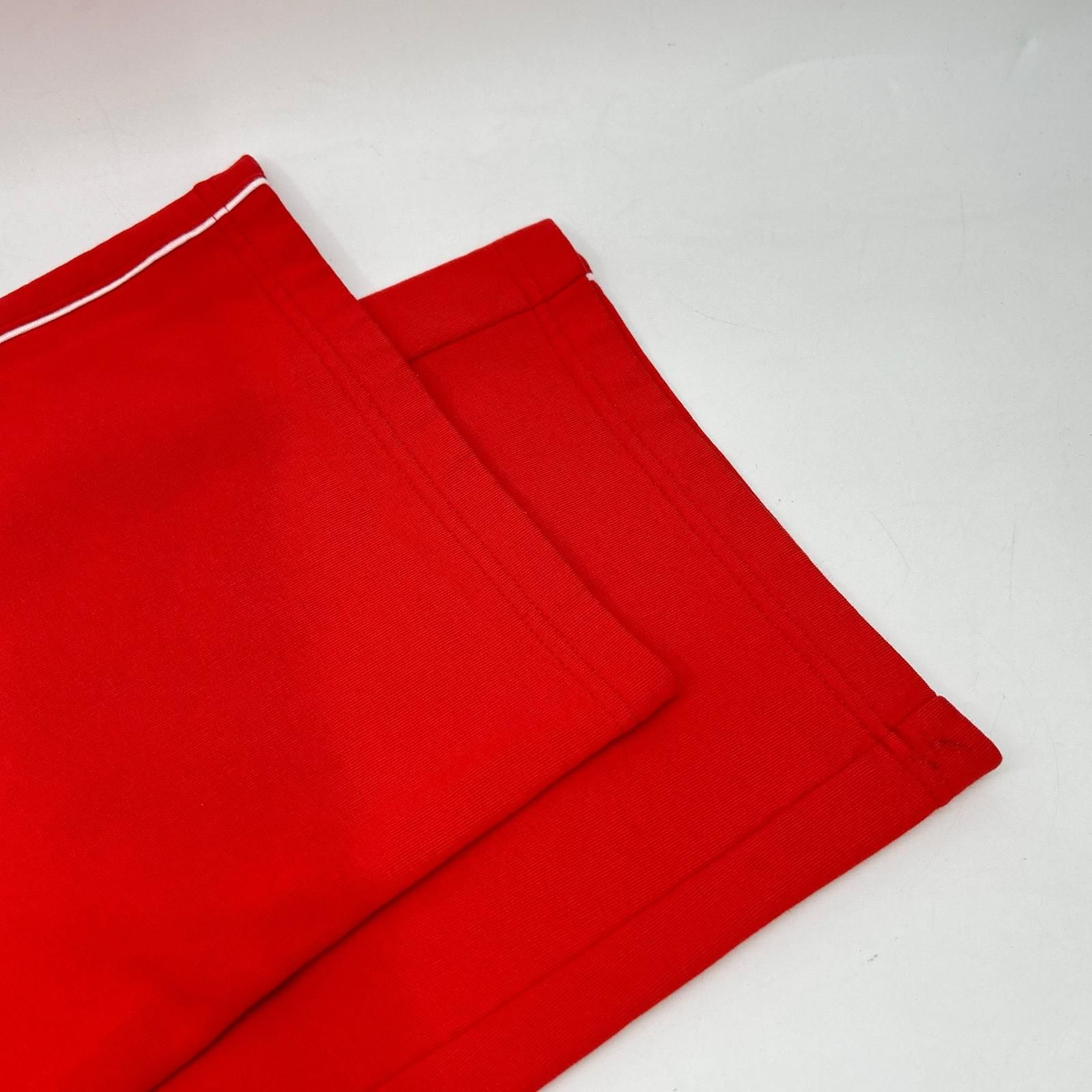 Balenciaga Red Soccer Baggy Sweatshirt Pants XS — view 6