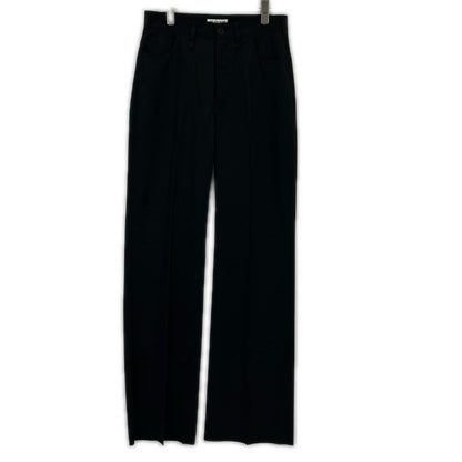 Balenciaga Black Wool Trousers Long Pants 34