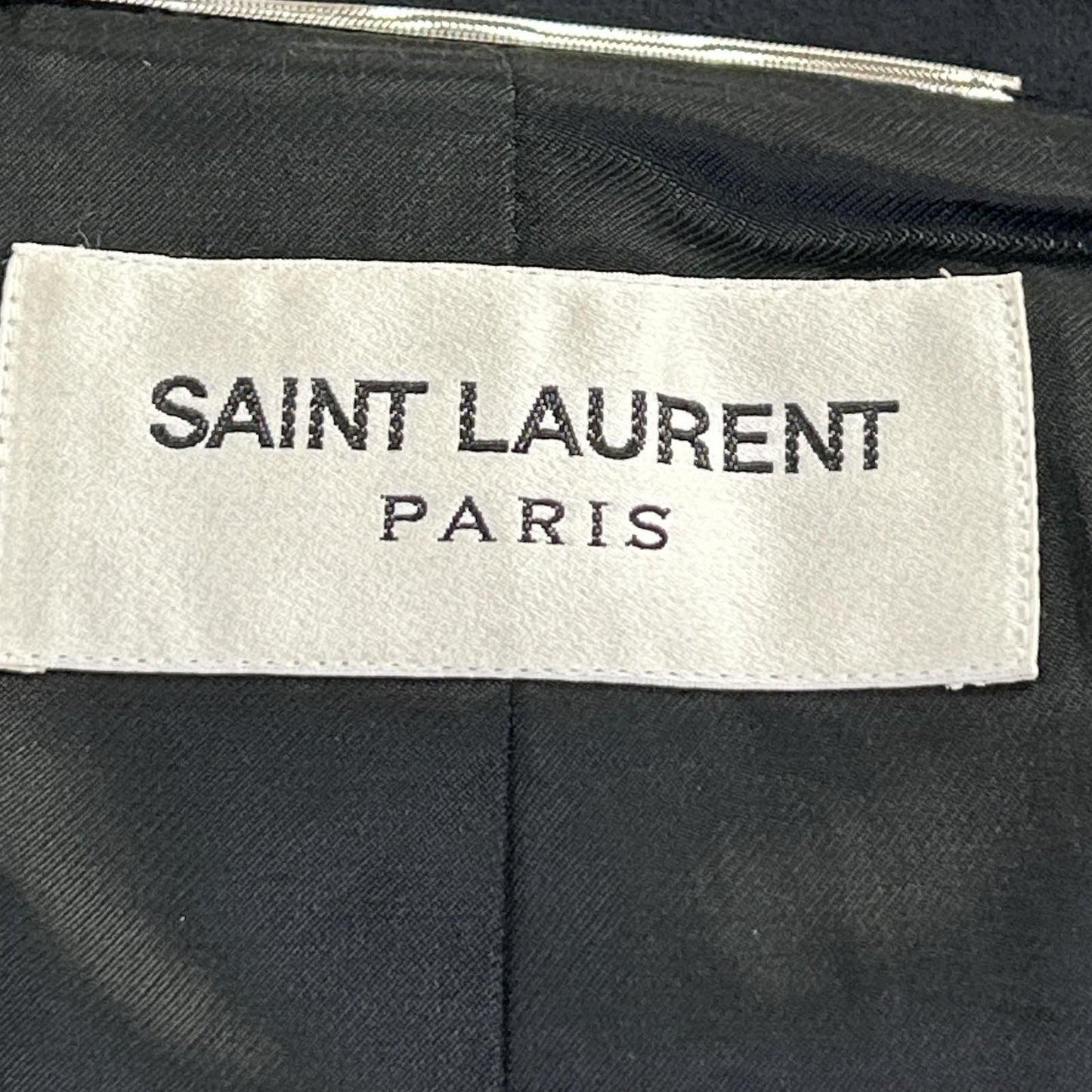 Saint Laurent Paris Wool Piece 46 Jacket — view 4