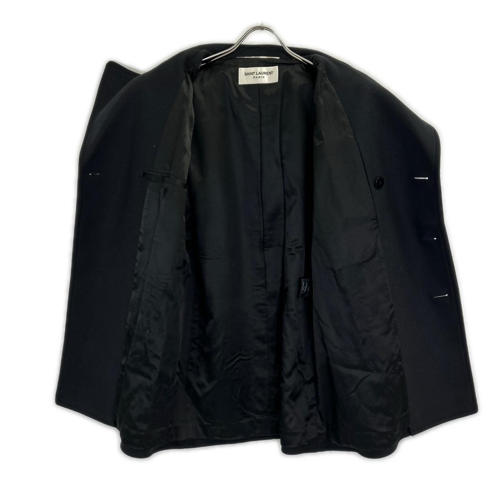 Saint Laurent Paris Wool Piece 46 Jacket — view 3