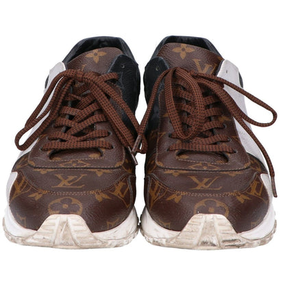 Louis Vuitton Black White Monogram Run Away Sneakers — view 2