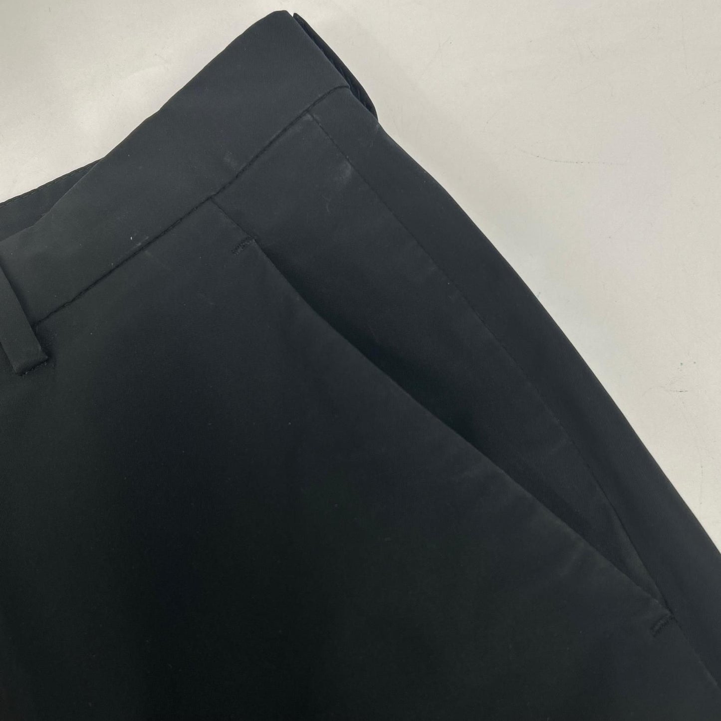 Prada Black Nylon Pants 44 — view 7