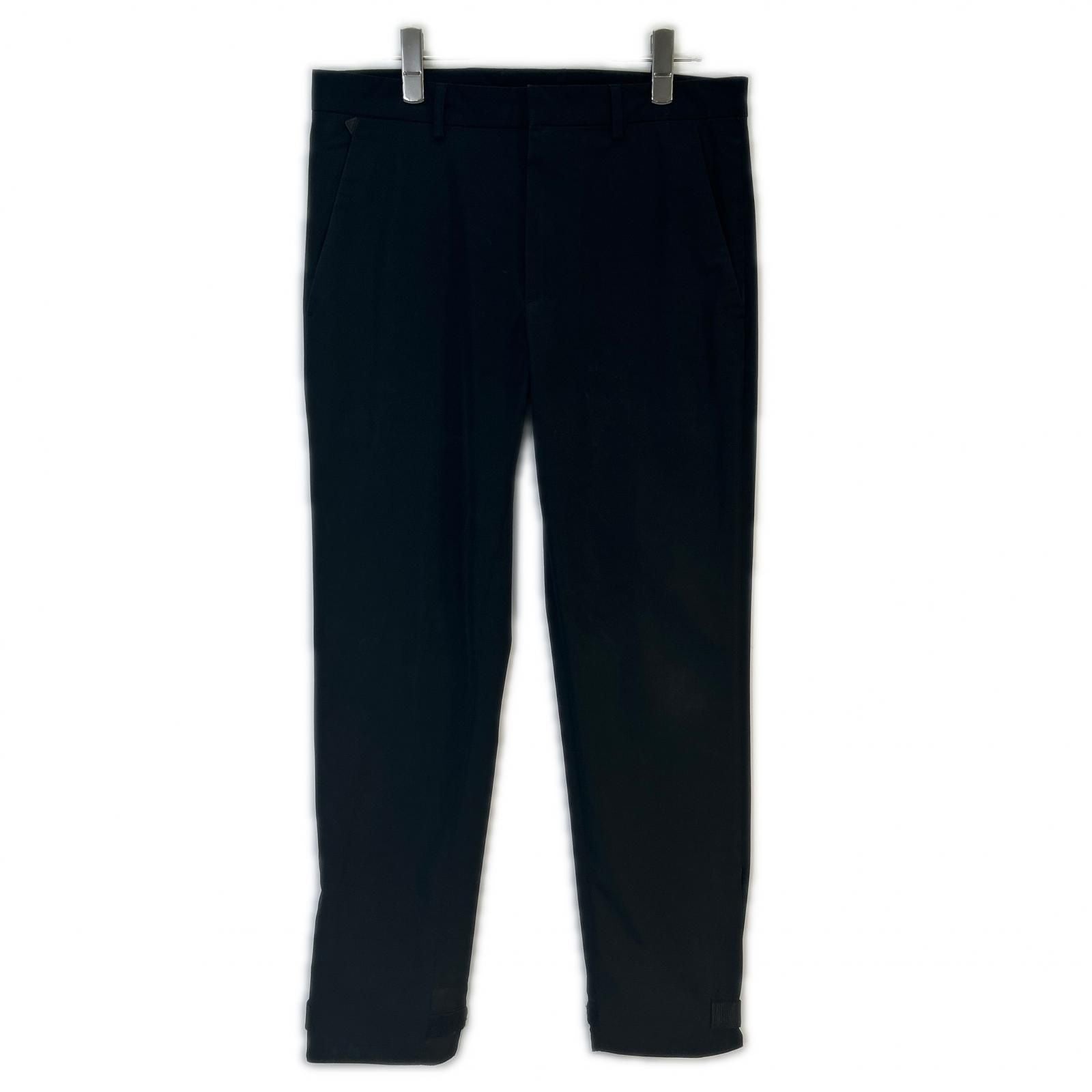Prada Black Nylon Pants 44
