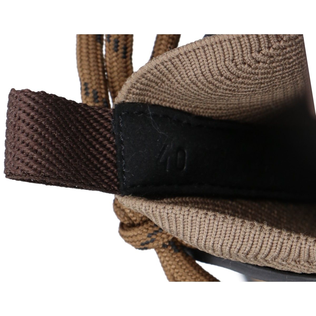 Hermes Khaki Katana Knit Sneakers — view 9