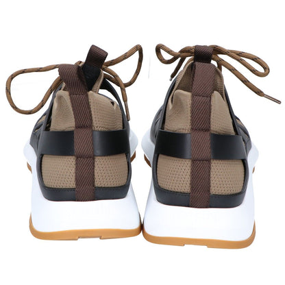 Hermes Khaki Katana Knit Sneakers — view 4
