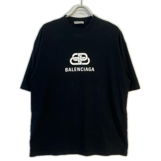 Balenciaga Black Oversize BB Logo T-Shirt