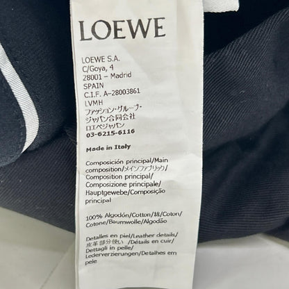 Loewe Black Drawstring Trousers Pants 42 — view 4