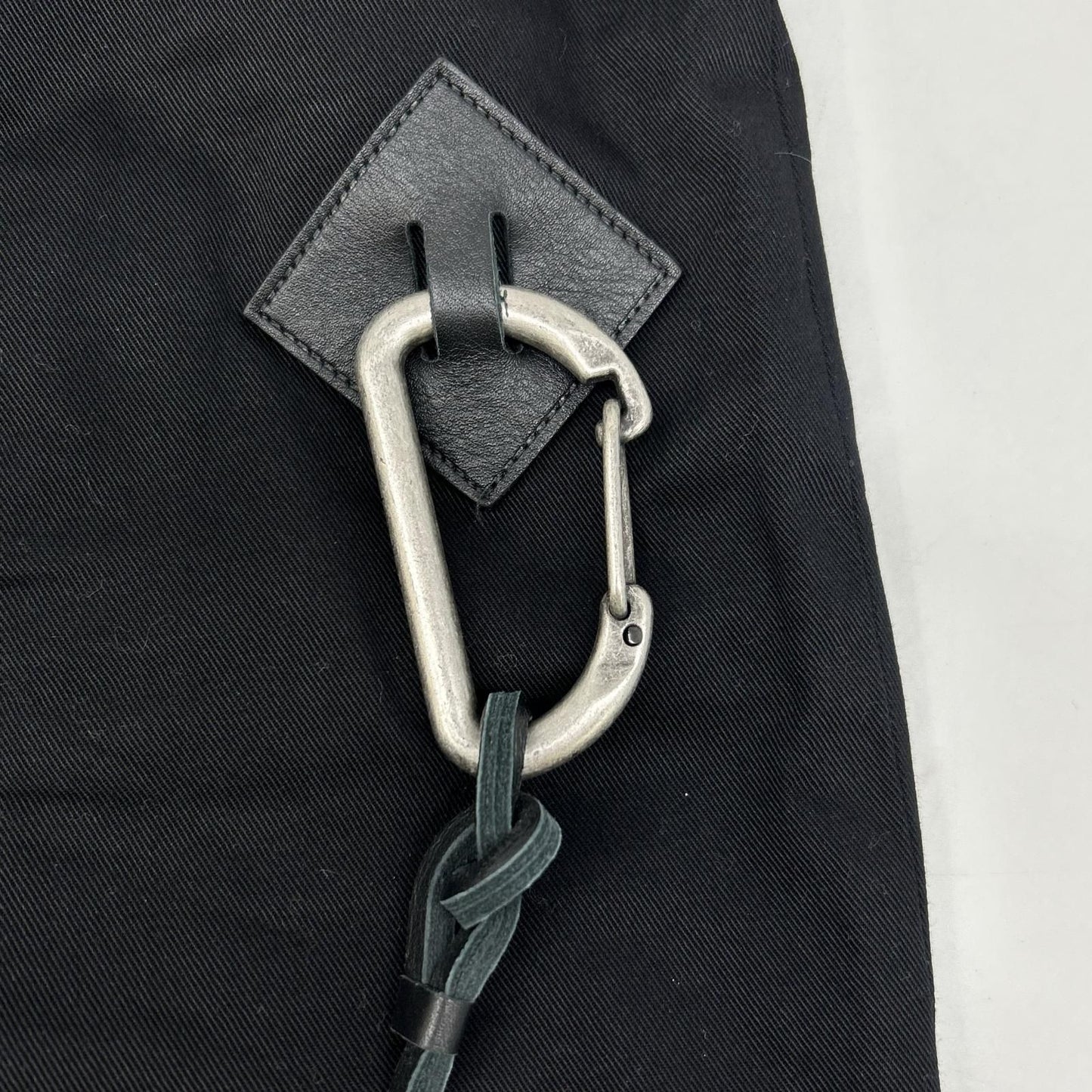 Loewe Black Drawstring Trousers Pants 42 — view 8